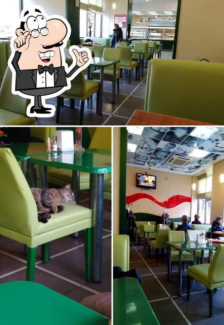 Посмотрите на внутренний интерьер "Ватрушкина"