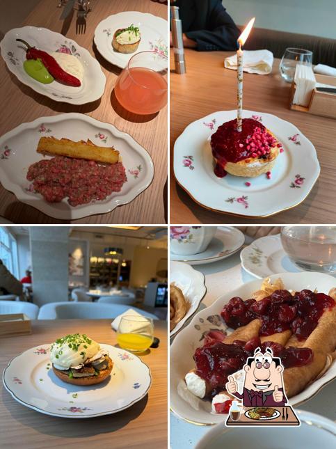 Тартар из говядины в "La Volte"