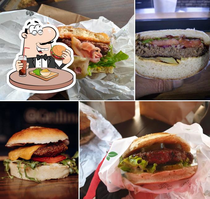 Гамбургер в "Grill Manero"