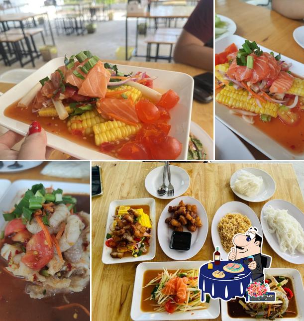 ร้านตำคุ้นเคย ท่ายาง
