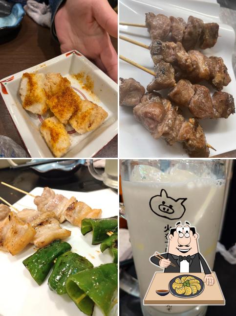 炭火焼き やきとん 益次郎