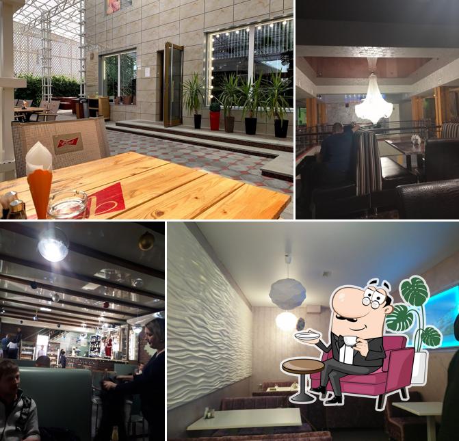 Посмотрите на внутренний интерьер "Монеты"