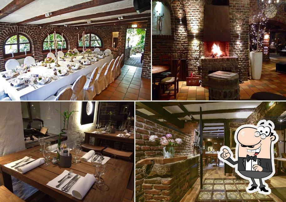 Gutshof-Restaurant mit Live Cooking-Buffet