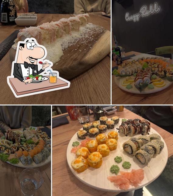 Crazy sushi roll