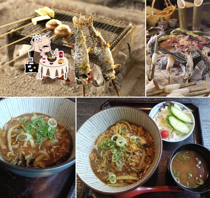 囲炉裏料理 熾火
