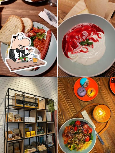 Еда в "Кафе "Винил""