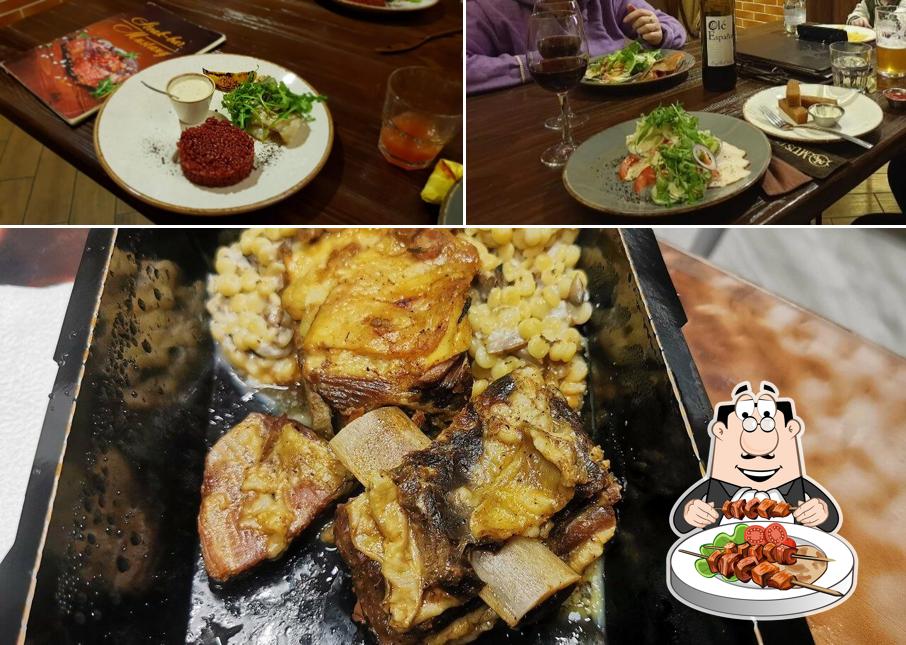 Блюда в "Мустанге"