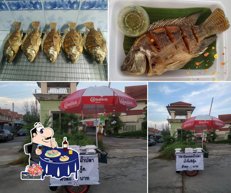 ร้านต้นปลานิลทอด