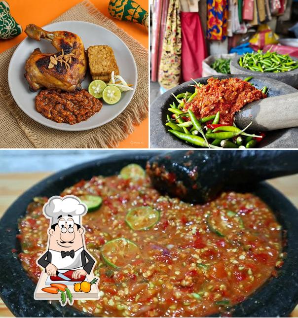 AYAM BAKAR SAMBAL MENTAH