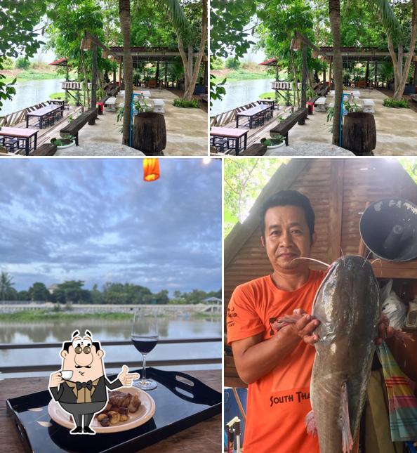 ร้านร่มไม้ชายน้ำ