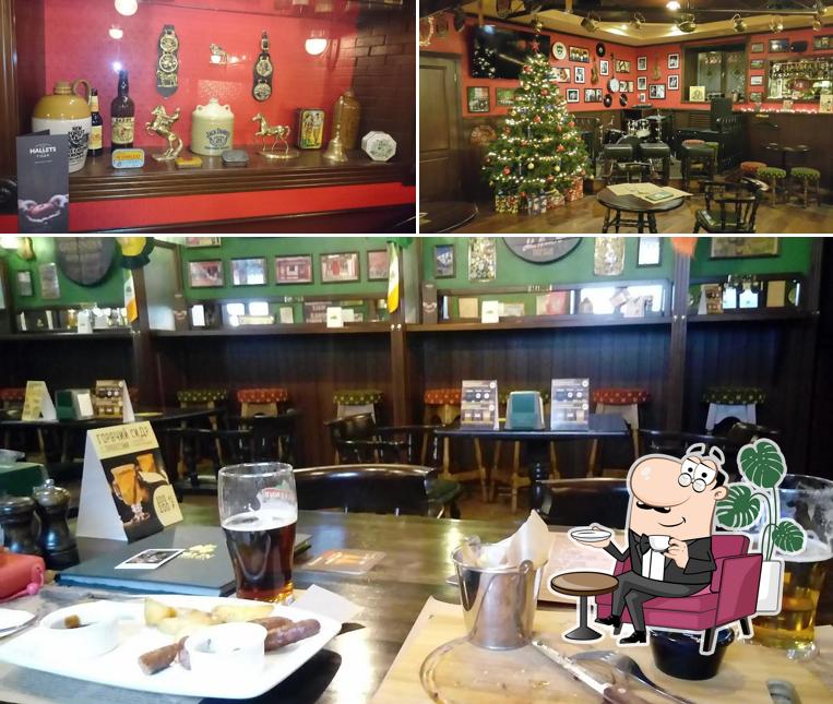 Интерьер "Ирландского паба Dublin"