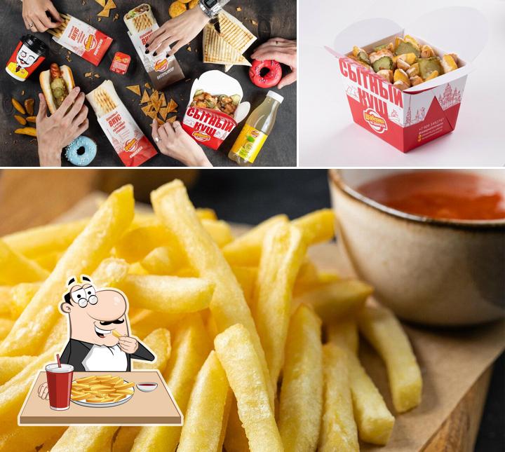 Картофель фри в "Шаверма по-питерски"