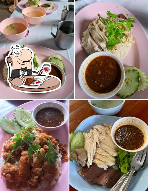 ข้าวมันไก่ไอเดีย@คันคลองแม่ริม