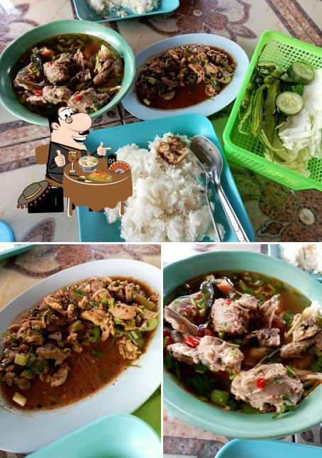 ร้านลาบอีสานยโส ลุงอ้วน-ยโสของแท้ 100%