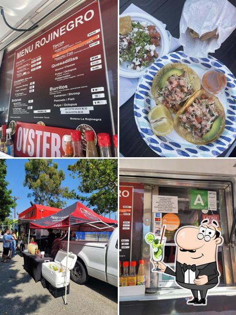Tacos y Mariscos El Rojinegro food truck