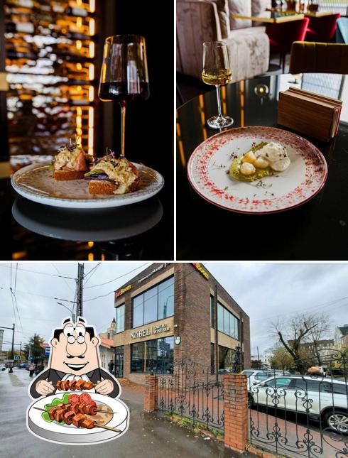 В Нобель есть еда, внешнее оформление и многое другое