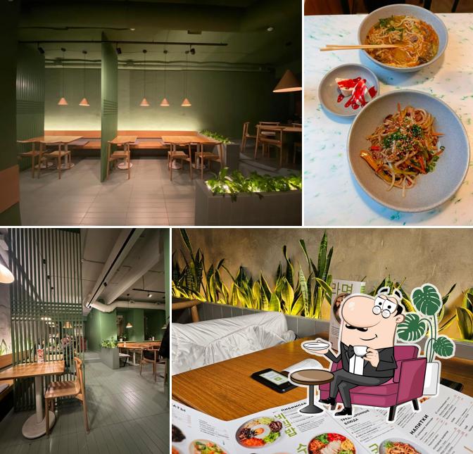 Посмотрите на внутренний интерьер "Кореана Light"