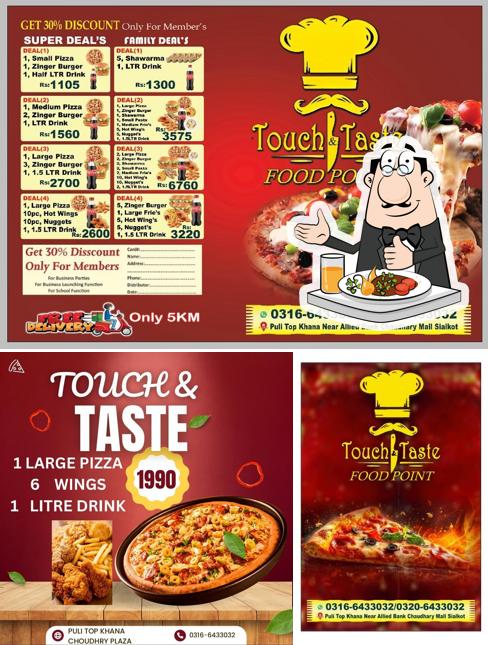 Touch & taste food point