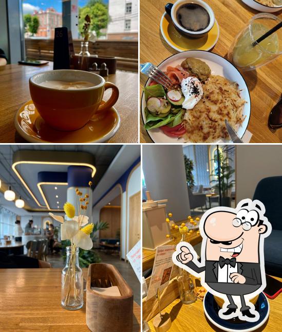 Фотография, на которой видны внутреннее оформление и напитки в Вольсов