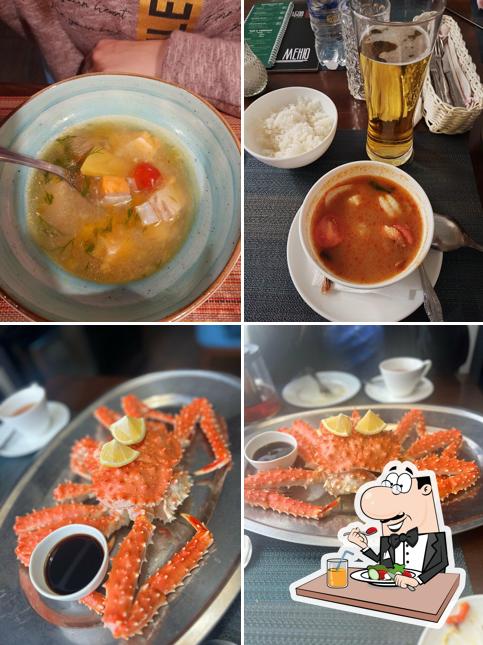 Блюда в "Кафе 29 Крабове"