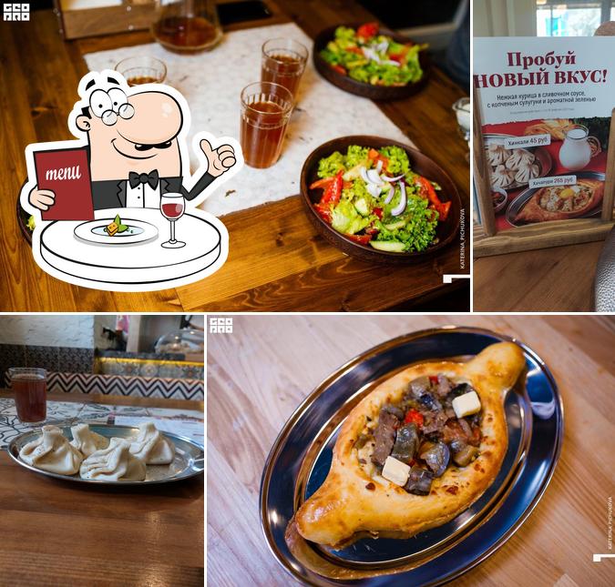 Еда в "Старик Хинкалыч"