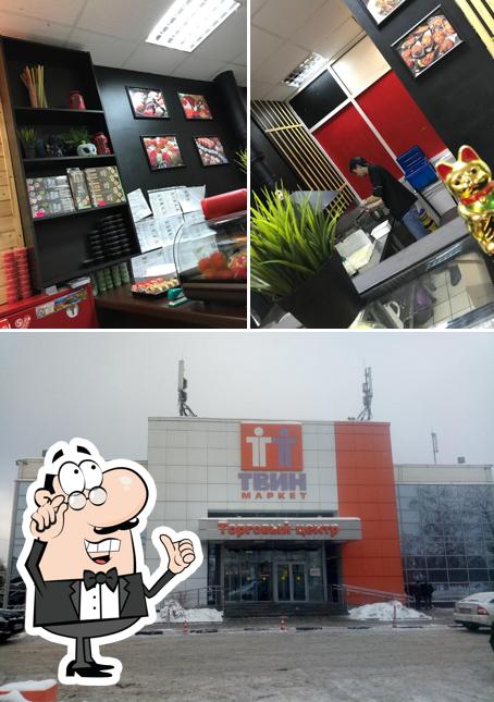 Помимо прочего, в СушиПаб есть внутреннее оформление и внешнее оформление