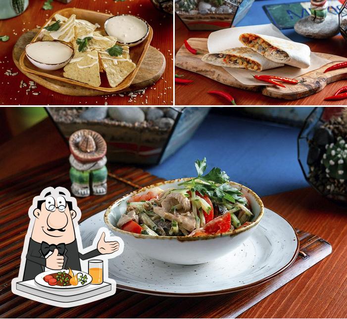 Блюда в "Бросе Бурритос на Гороховой"