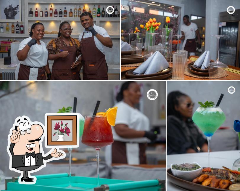 African fast food La Bonjournaise