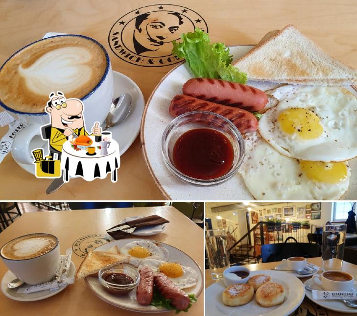 Еда в "Кофейне DALI на Лениной"