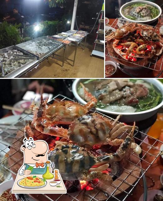 ร้านอาเฮีย​บุฟเฟ่ต์​ทะเล​เผา