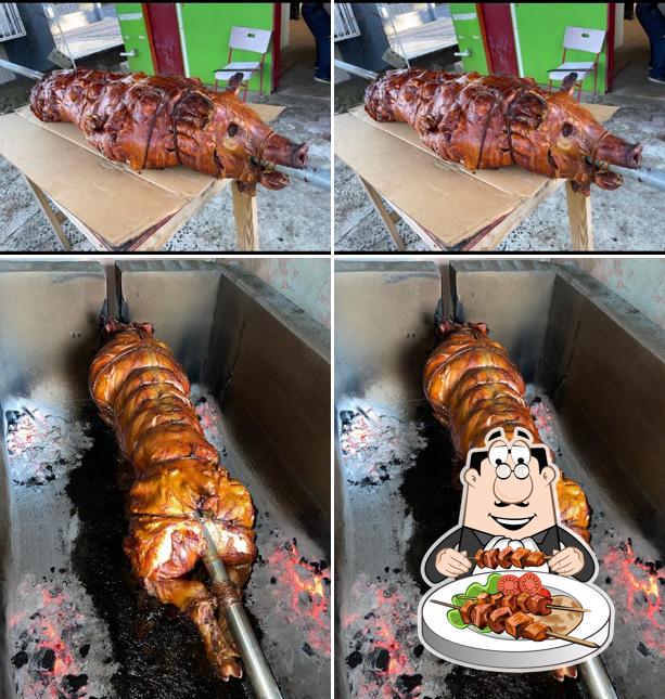 Lechón Asado al Carbón