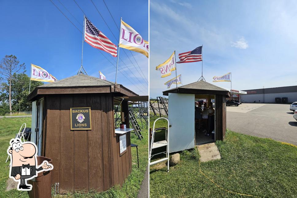 Backus Lions Hot Dog and Polish Stand