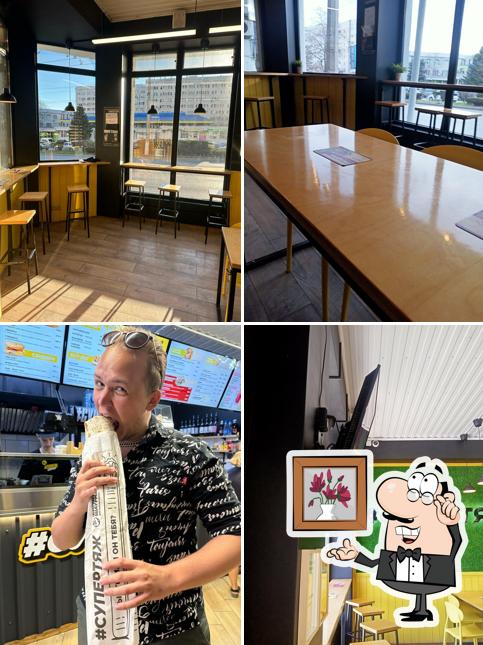 Забронируйте столик в "Супертяж. Шаурма и кофе"