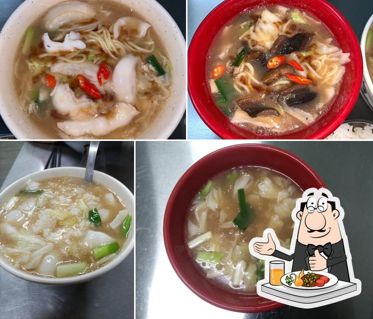 鄭記鱔魚麵・花枝麵
