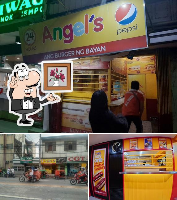 Angel's burger