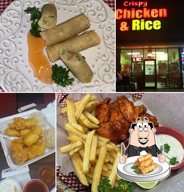 Crispy Chicken & Rice