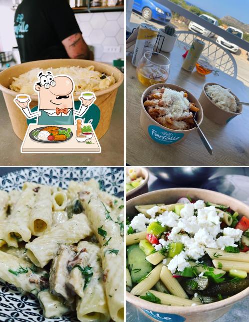Farfalle pasta&winebar