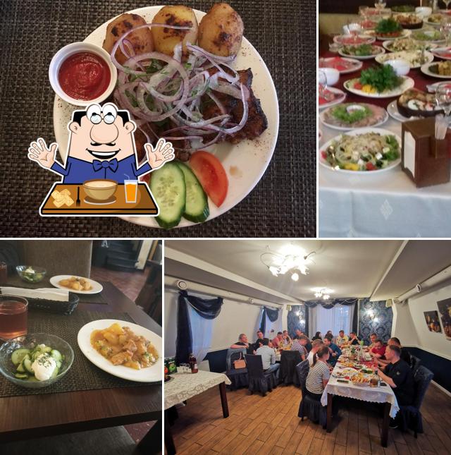 Блюда в "Кафе "Руно""