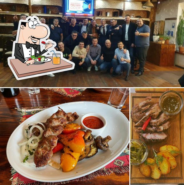 Еда в "Ресторане Араратская долина"