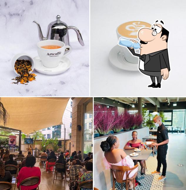 Artcaffé Restaurant St Austin Shell Lavington