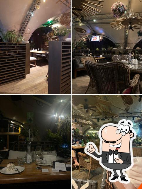 Посмотрите на внутренний интерьер "Дирижабль"