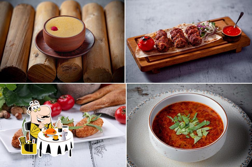 Блюда в "Ткемали"