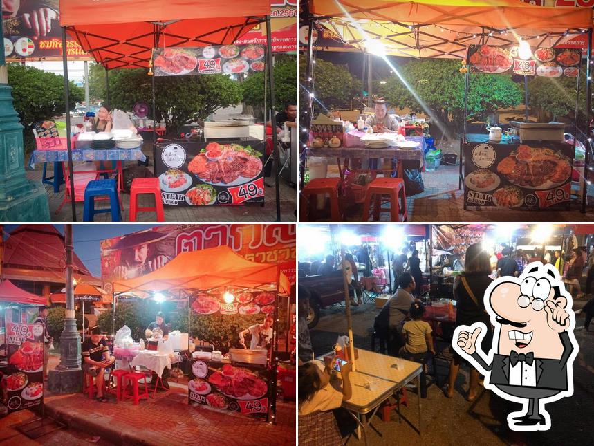สเต็กเด็กแนว at หน้าสะพานแขวน ตาก