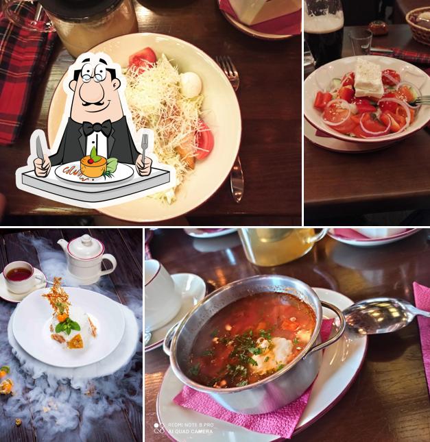 Еда в "Углях"