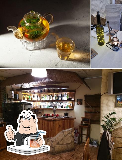 Закажите напиток из меню