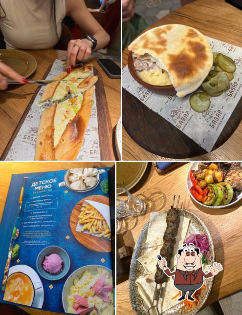 Еда в "Базар"