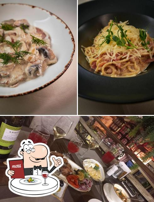 Еда в "Ресто&Клубе Кисловодске"