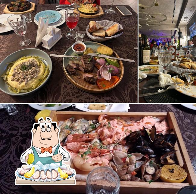 Устрицы в "Баку"