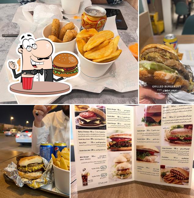 777 Grilled Burger