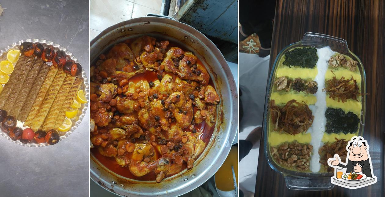 غذای بیرون بر ساحل